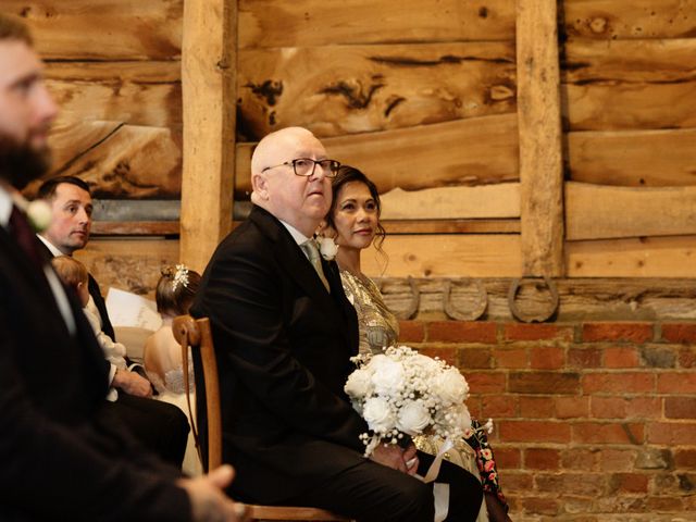 Ashley and Tiffany's Wedding in Silchester, Hampshire 167