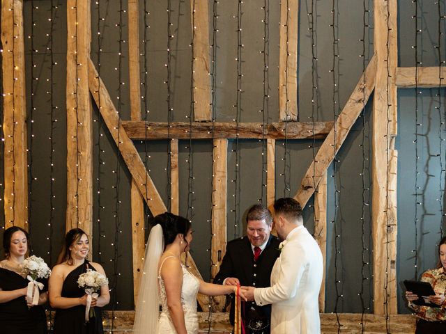 Ashley and Tiffany's Wedding in Silchester, Hampshire 171