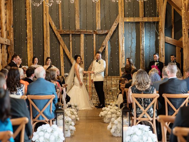 Ashley and Tiffany's Wedding in Silchester, Hampshire 172