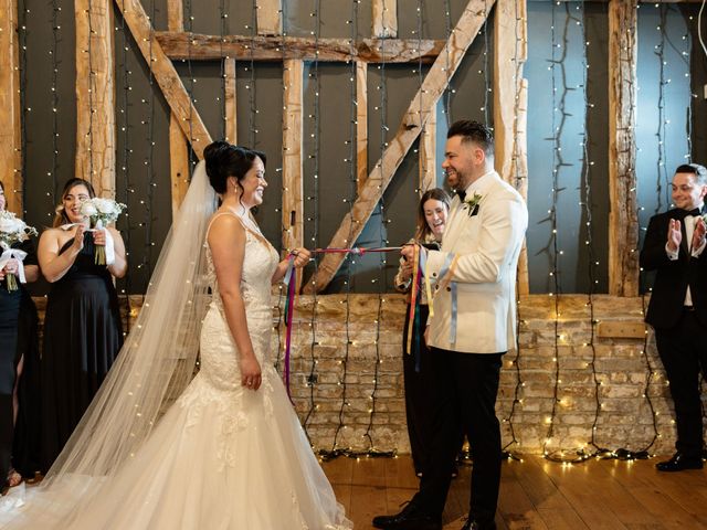 Ashley and Tiffany's Wedding in Silchester, Hampshire 177