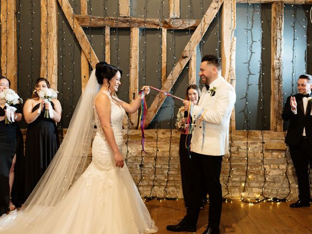 Ashley and Tiffany's Wedding in Silchester, Hampshire 178