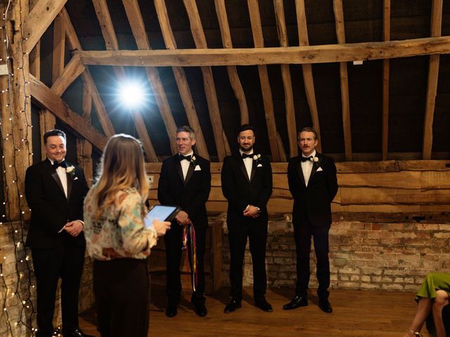 Ashley and Tiffany's Wedding in Silchester, Hampshire 182