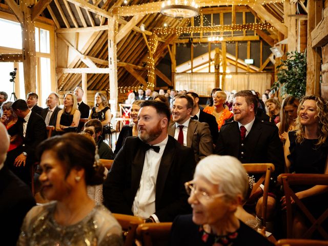 Ashley and Tiffany's Wedding in Silchester, Hampshire 183