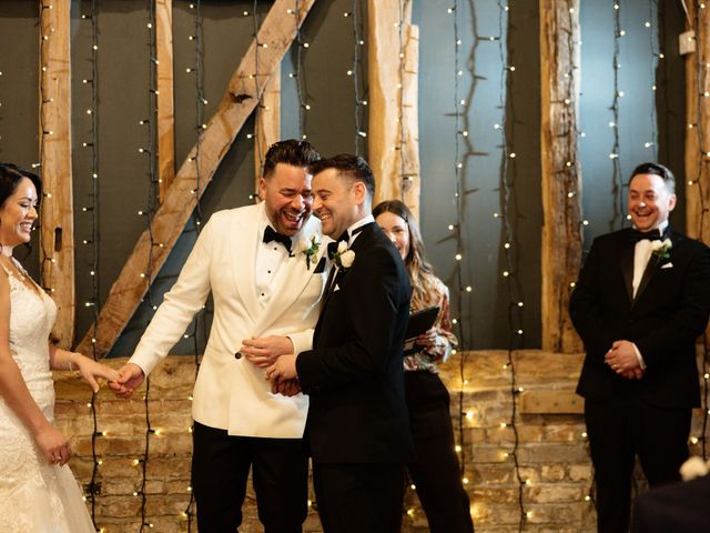 Ashley and Tiffany's Wedding in Silchester, Hampshire 187