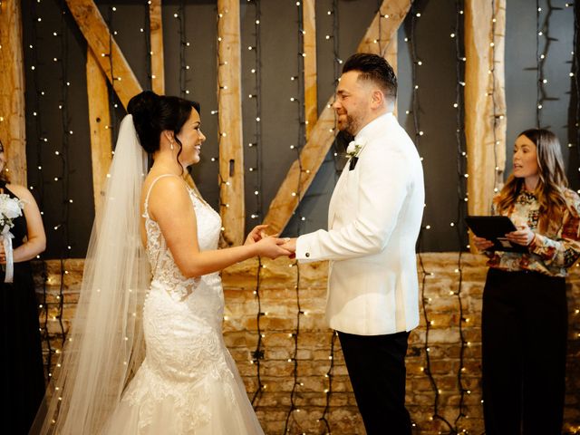 Ashley and Tiffany's Wedding in Silchester, Hampshire 190