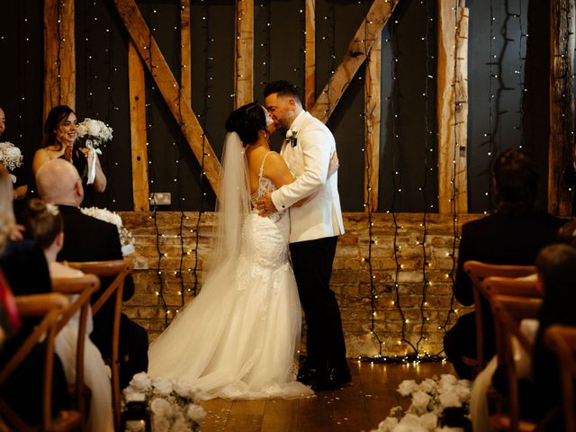 Ashley and Tiffany's Wedding in Silchester, Hampshire 195