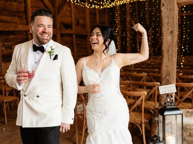 Ashley and Tiffany's Wedding in Silchester, Hampshire 204