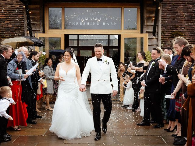 Ashley and Tiffany's Wedding in Silchester, Hampshire 207