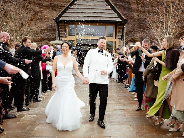 Ashley and Tiffany's Wedding in Silchester, Hampshire 210