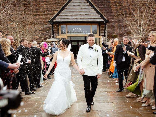 Ashley and Tiffany's Wedding in Silchester, Hampshire 211