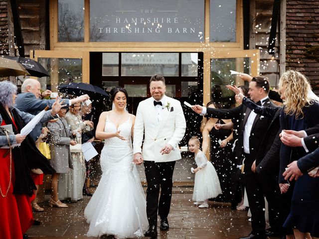 Ashley and Tiffany's Wedding in Silchester, Hampshire 214