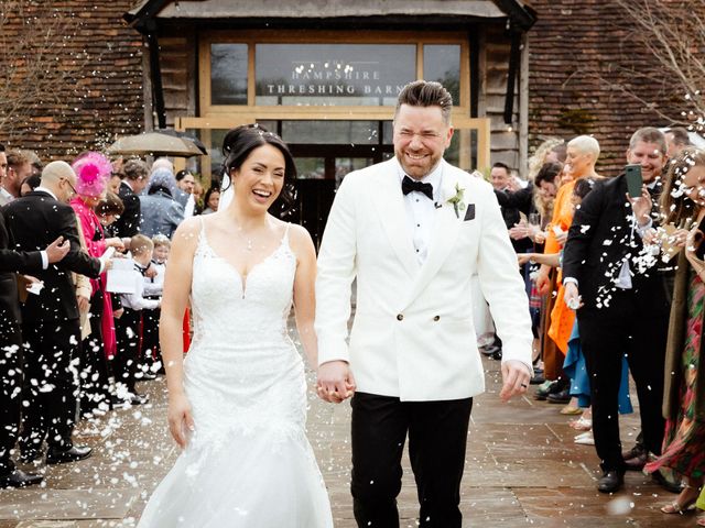 Ashley and Tiffany's Wedding in Silchester, Hampshire 216