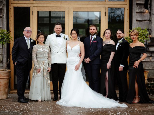 Ashley and Tiffany's Wedding in Silchester, Hampshire 231
