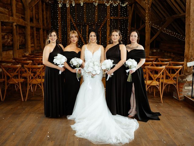 Ashley and Tiffany's Wedding in Silchester, Hampshire 232