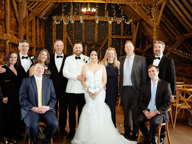 Ashley and Tiffany's Wedding in Silchester, Hampshire 237