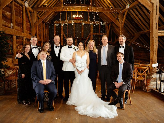 Ashley and Tiffany's Wedding in Silchester, Hampshire 238
