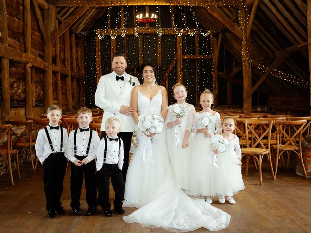 Ashley and Tiffany's Wedding in Silchester, Hampshire 240