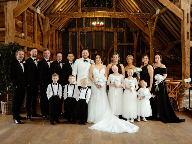 Ashley and Tiffany's Wedding in Silchester, Hampshire 241