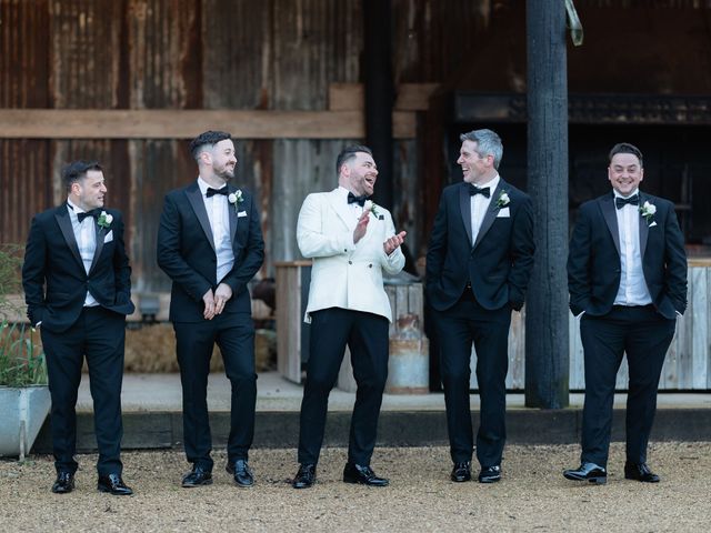 Ashley and Tiffany's Wedding in Silchester, Hampshire 243
