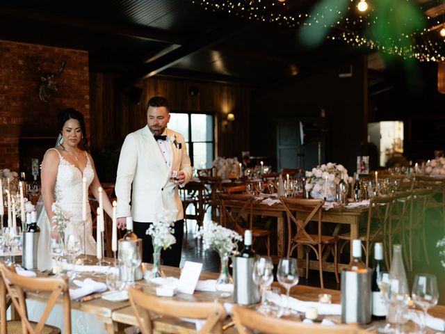 Ashley and Tiffany's Wedding in Silchester, Hampshire 255
