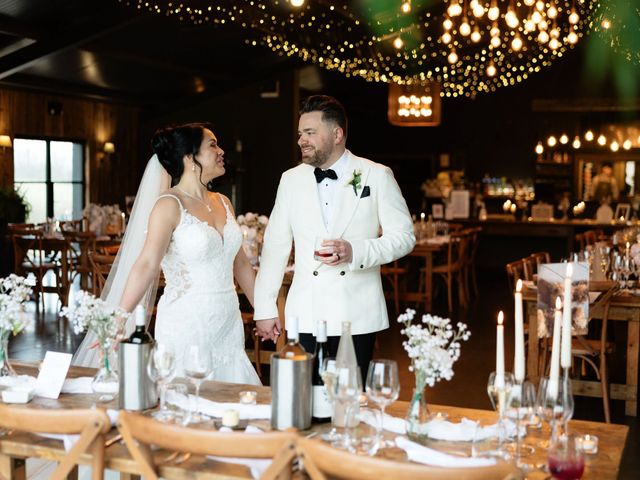 Ashley and Tiffany's Wedding in Silchester, Hampshire 256