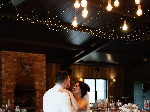 Ashley and Tiffany's Wedding in Silchester, Hampshire 258