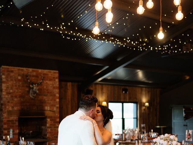 Ashley and Tiffany's Wedding in Silchester, Hampshire 259
