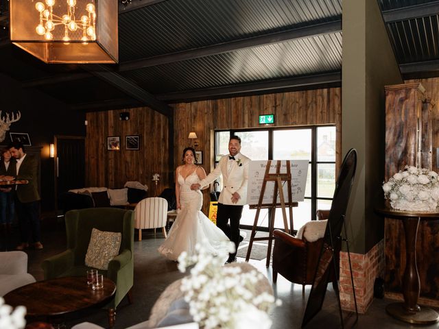 Ashley and Tiffany's Wedding in Silchester, Hampshire 291