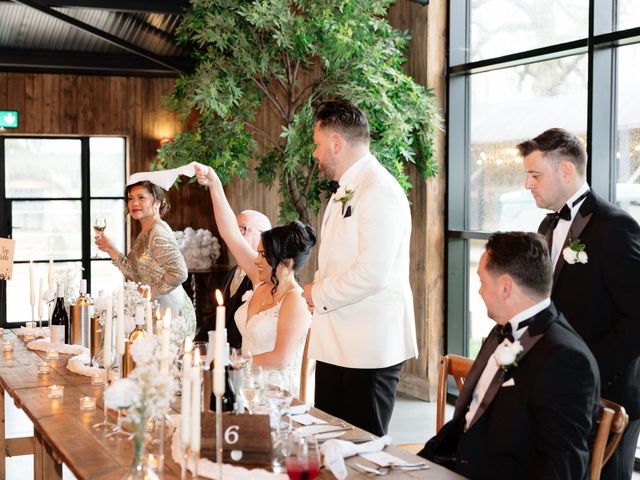 Ashley and Tiffany's Wedding in Silchester, Hampshire 298