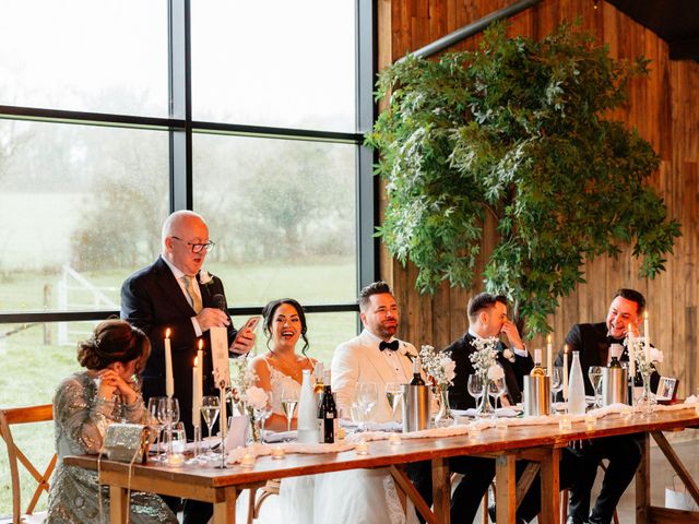 Ashley and Tiffany's Wedding in Silchester, Hampshire 299