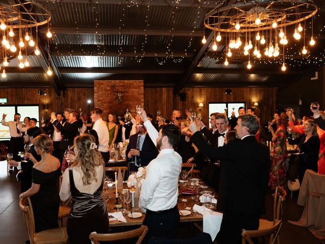 Ashley and Tiffany's Wedding in Silchester, Hampshire 310