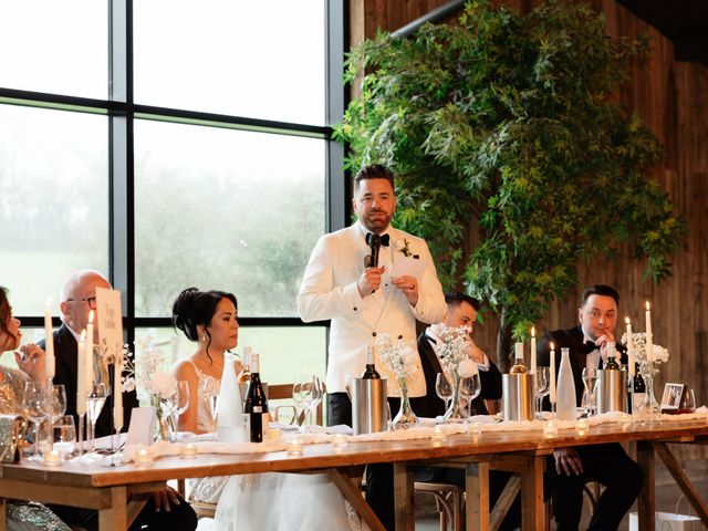 Ashley and Tiffany's Wedding in Silchester, Hampshire 312
