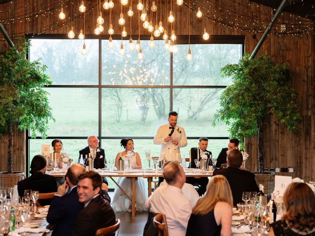 Ashley and Tiffany's Wedding in Silchester, Hampshire 316