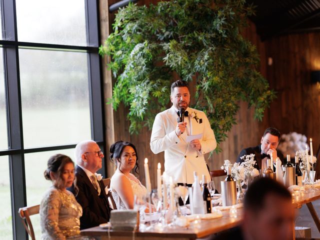 Ashley and Tiffany's Wedding in Silchester, Hampshire 328