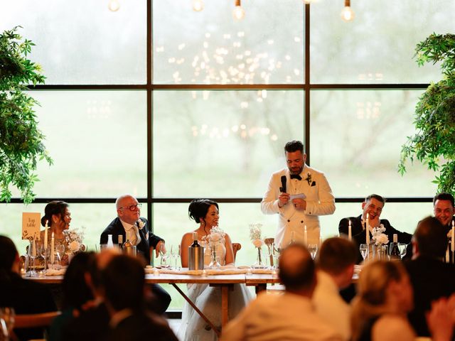 Ashley and Tiffany's Wedding in Silchester, Hampshire 342
