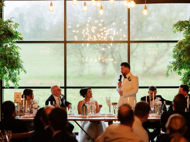 Ashley and Tiffany's Wedding in Silchester, Hampshire 343