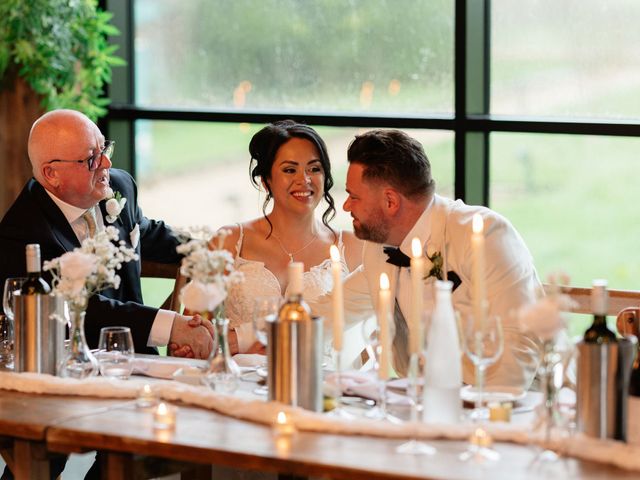 Ashley and Tiffany's Wedding in Silchester, Hampshire 350