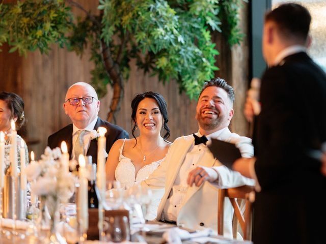 Ashley and Tiffany's Wedding in Silchester, Hampshire 354