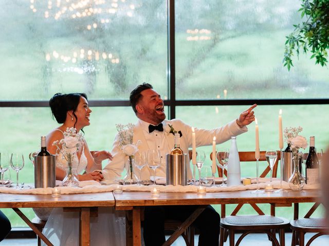 Ashley and Tiffany's Wedding in Silchester, Hampshire 356
