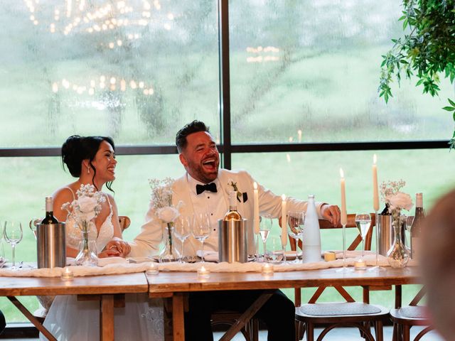 Ashley and Tiffany's Wedding in Silchester, Hampshire 357