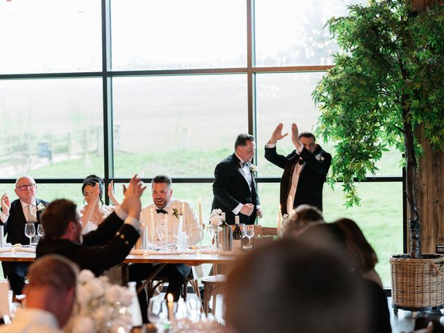 Ashley and Tiffany's Wedding in Silchester, Hampshire 362