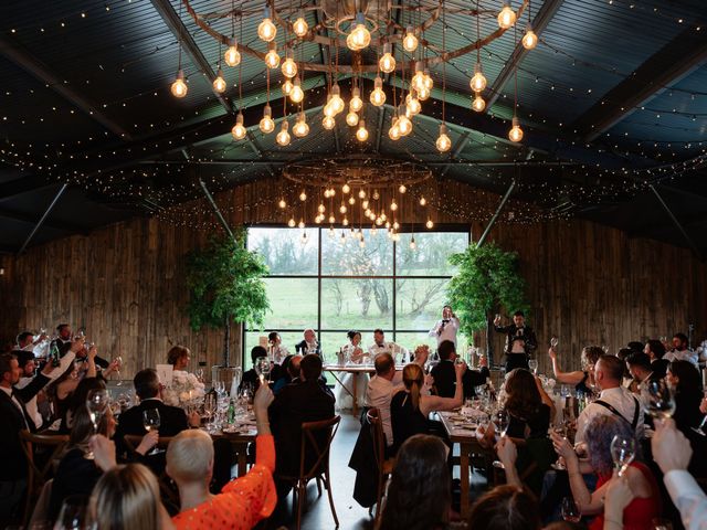 Ashley and Tiffany's Wedding in Silchester, Hampshire 376
