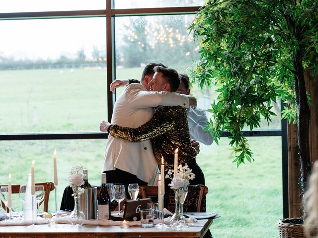 Ashley and Tiffany's Wedding in Silchester, Hampshire 377