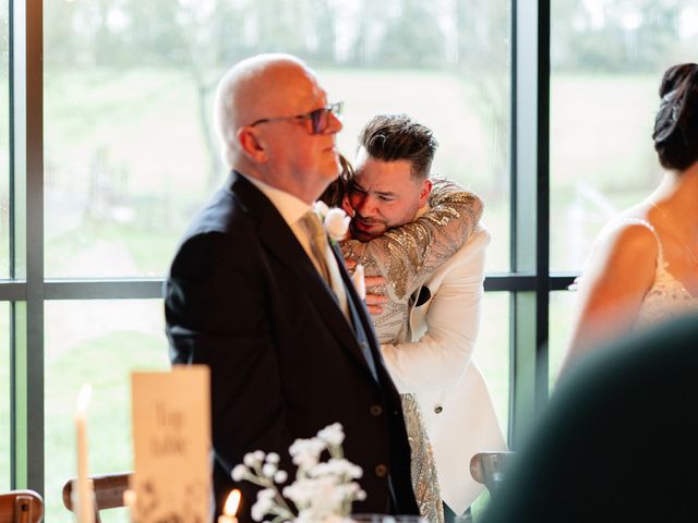 Ashley and Tiffany's Wedding in Silchester, Hampshire 385