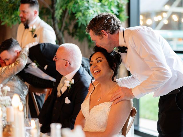 Ashley and Tiffany's Wedding in Silchester, Hampshire 386
