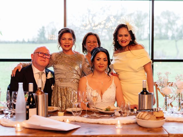 Ashley and Tiffany's Wedding in Silchester, Hampshire 389
