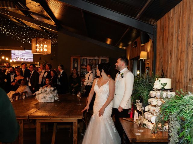 Ashley and Tiffany's Wedding in Silchester, Hampshire 398
