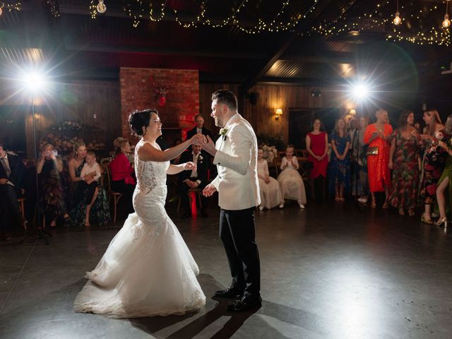 Ashley and Tiffany's Wedding in Silchester, Hampshire 414