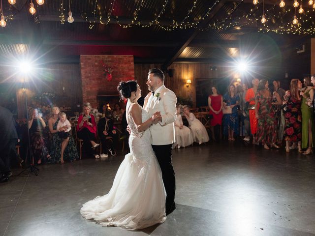 Ashley and Tiffany's Wedding in Silchester, Hampshire 416