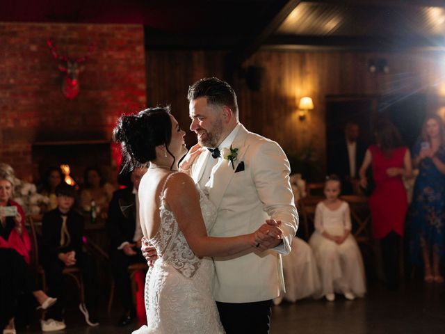 Ashley and Tiffany's Wedding in Silchester, Hampshire 417